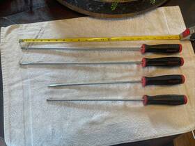 Sgdp122 Snap-on Slotted Flat Phillips Head Screwdriver Sets - 4