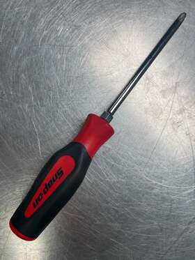Quc020309 Snap-on Sgdp631rb Used Phillips Screwdriver No3 Quc020309 Snap-on Sgdp631rb Used Phillips Screwdriver No3