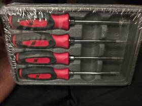 Sgdtx50br Snap-on Stgx40br 4 Piece Soft Grip Mini Tip Torx Screw Driver Set