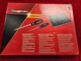 Sgdx160bfmb Snap-on Instinct Power Blue Handle 16pc Screwdriver Set