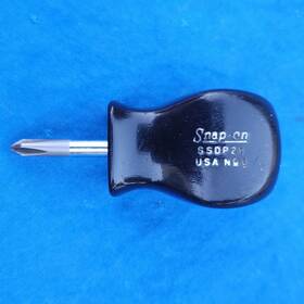 Ssdd21 Snap-on Stubbyft Phillips No. 1 Screwdriver Black Handle - Used
