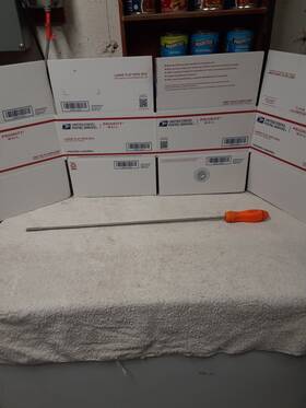 Ssdmr24a Snap-on Tools 24 Inch Ratcheting Screwdriver Oarnge 5 Hard Handle Usa
