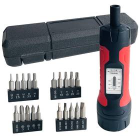 Scp8023 Socpuro 21pcs Torque Screwdriver Wrench Driver Bits Set 1/4 Inch Drive Torqu