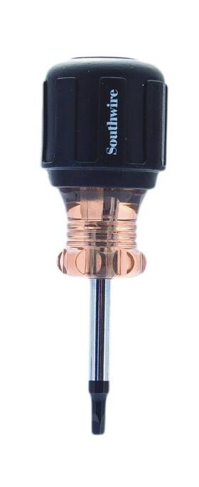 Sdq2p1-1 Southwire 032886908750 Sdq2p1-1/2#2 Square Recessed Tip Stubby Screwdriver With 1-1/2-inch Shank
