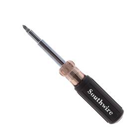 59723940 Southwire 032886958304 12in1 Multibit Screwdriver Interchangeable Bits Comfort Grip Handle Hex