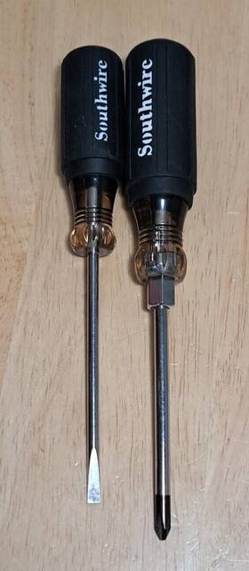 Sd2p4hd Southwire 2 Sd3/16c4 &sd2p4hd Cushion Grip Flat Head &phillips Screwdriver