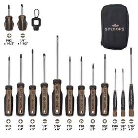 Spec Ops 313018310383 Screwdriver Set 5 Phillips Slotted 2 Torx Square Magnetic Tip 3% Donat