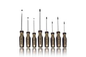 Spec Ops 810005200424 Tools 8-piece Screwdriver Set Phillips Slotted Square Magentic T