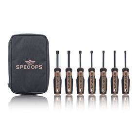 Spec Ops 810005200813 Tools 7 Piece Nut Driver Set Includes Metric Drivers Cr-v Heat-treate