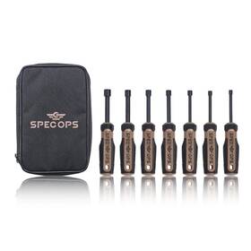 Spec Ops 810005200820 Tools 7 Piece Nut Driver Set Includes Sae Drivers Cr-v Heat-treated S
