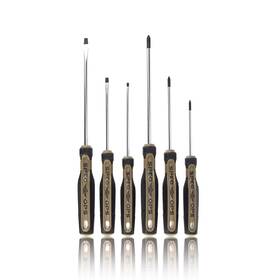 Spec Ops B089rhq85g Spec-s Tools 6-piece Screwdriver Set Phillips Slotted Magnetic Tip 3