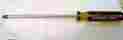 St1084 Blackhawk Round Blade Black Tip Screwdriver 13 Total Length Nice
