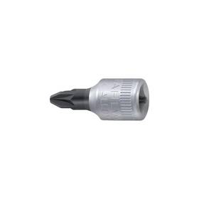 01300001 Stahlwille 018754152636 1/4 Inch 6.3 Mm Screwdriver Socket Chrome-plated And Made Of High-per