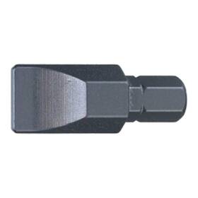 08070120 Stahlwille 018754287703 1160 Slotted Screwdriver Bit 0.5 X 3.0 Mm 1/4 Inch Hex Drive Tempered
