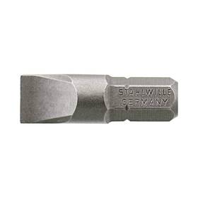 08070128 Stahlwille 018754287789 1168 Slotted Screwdriver Bit 1.6 X 8.0 Mm 1/4 Inch Hex Drive Tempered