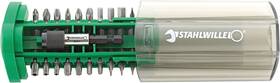 96080110 Stahlwille 018754290789 Bit Box No. 1202-20 Screwdriver Bits And Holder In Space-saving H