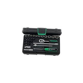 96011136 Stahlwille 1/4 Inch Hex Socket Set - 29 Pieces With Inhex Slotted &