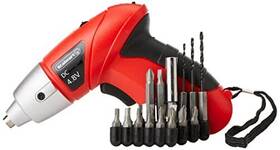 Stalwart 031111200447 25-piece Electric Screwdriver Set - Cordless Drill With Led Work Light Autom