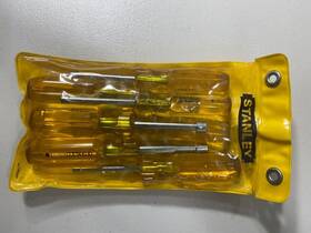 61-517 Stanley Professional Line Metric Nut Drivers 7 Piece With Plastic Handles Usa