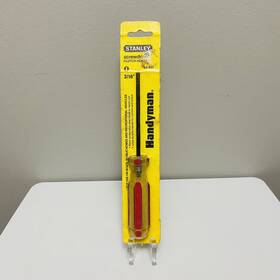 64-951 Stanley Vintage Nos 1988 3/16 Inch Clutch Head Screwdriver Made In Usa