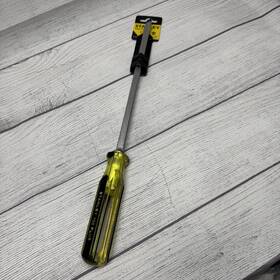 66-170-a Stanley 100 Plus Screwdriver 10 Inch X 3/8 Carbon Steel Tip Flat Straight