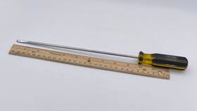 66-180 Stanley 100 Plus 11 Inch Cabinetmakers Flathead Vintage Screwdriver Usa