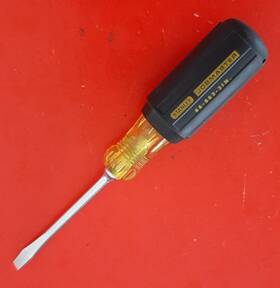 66-663 Stanley Nos New Vintage Jobmaster Rubber Screwdriver Slotted 3 Inch Shaft Usa
