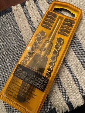 68-754 Stanley Workmaster - Ratcheting Screwdriver Set- Model Made In Usa