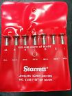 S555z-7 Starrett Screwdriver Pc 7 Set Jewelers