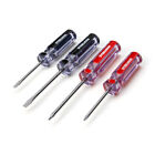 42040 Steelman 4-piece Clear Handle Slotted And Phillips Head Screwdriver Set