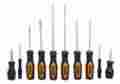 Stn60100 Stanley Screwdriver Standard Fluted Phillips Slotted Stubby Pocket Set 10 Piece 085090306553
