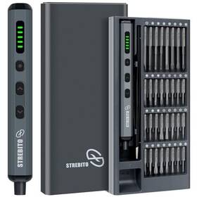 Strebito 639846897958 Mini Electric Screwdriver Set 70 In 1 Small Co