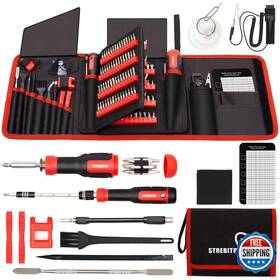 B099kmbxd6 Strebito Precision Screwdriver Set 191-piece Multi-bit 1/4 Inch Nut
