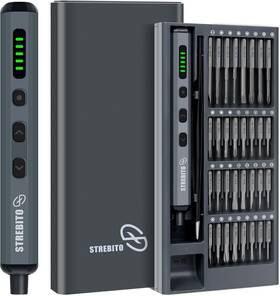 St017 Strebito Mini Electric Screwdriver Set 70 In 1 Small Cordl St017 Strebito Mini Electric Screwdriver Set 70 In 1 Small Cordl