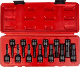 Sun3649 Sunex International Tools 3649 Sae And Metric Impact Hex Driver Set
