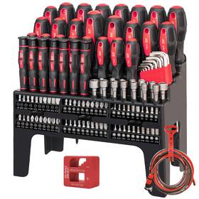 Ymx066 Sunhz Mckp Sunhzmckp 124-piece Magnetic Screwdriver Set Includes Slotted Phillips Poz