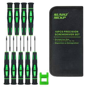 Ymx068 Sunhz Mckp Sunhzmckp 10pcs Magnetic Torx Screwdriver Set Precision Small Star Screwdriv