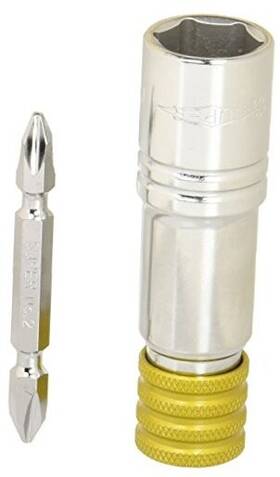 Dsb17h Super Tool Power Nut Driver Socket And Bit Set Replaceable 6pt