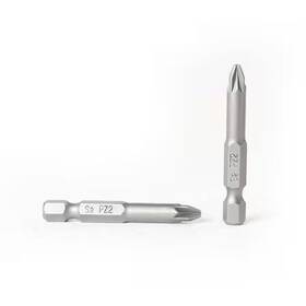 Superior Steel 099461744400 Bz202-25pk 2# Single End Pozidriv Screwdriver Bits - 2 Inch