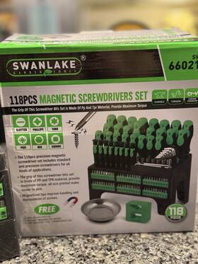 Sw-66021 Swanlake 118pcs Magnetic Screwdrivers Set Sw66021 Ratchet Driver And Bit