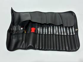 Pb-8515 Swiss Pb Swissgrip Interchangeable Blade Screwdriver Set With Roll-up Case 8515