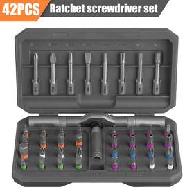 Feilai123 Sxtcht 42 In 1 Multi Bit Ratcheting Screwdriver Set With Storage Case Repair Tool Kit Feilai123 Sxtcht 42 In 1 Multi Bit Ratcheting Screwdriver Set With Storage Case Repair Tool Kit