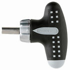 808050ts T-handle Bit Holder Ratcheting Bahco Magnetic Screwdriver Length Stubby