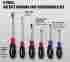 T28001 Proferred Tools Screwdriver Set 6 Piece Acetate Cushion Grip