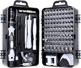 Taihom Electric 709182505135 115 In 1 Screwdriver Set Magnetic Diy Precision Tool Black