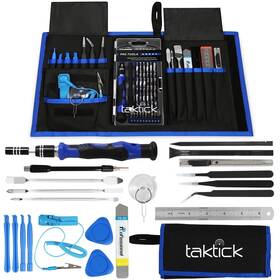 Taktick 850040018349 Tacktik Precision Screwdriver Set 80-piece Multi-bit With Multipl