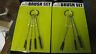 Tco1n Mini Brush Set Pc Nylon Sets Small Cleaners 706569043907