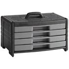 Td010 Master Craft Tool Kit With Drawer Case Piece Black