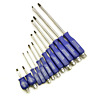 Te010 Ab Heavy Duty Engineers Screwdriver Set Pozi Flat 056133345889