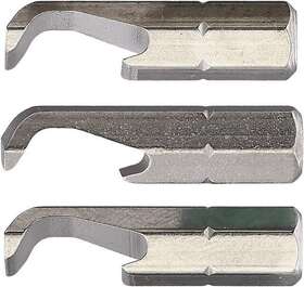 Kt-blb-n-3p Tec Accessories Bot-l-bit Hex Bit Set 3 Pack Screwdriver Bottle